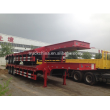 Chine Semi-remorque Lufeng Tri Axles Semi-remorque